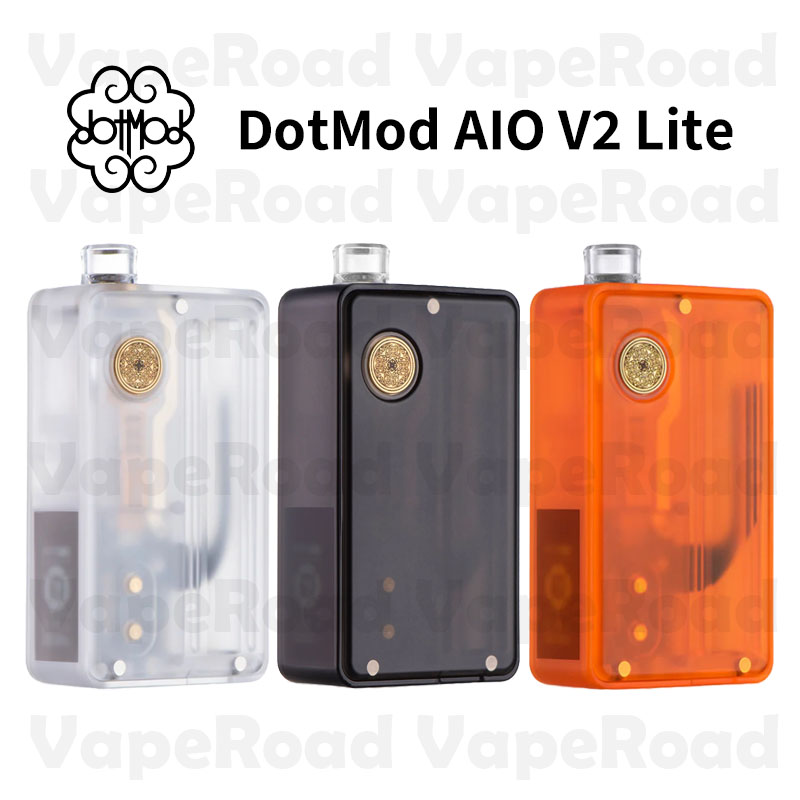 【DotMod 佩特里】AIO V2 Lite 霧透版 調瓦電池盒主機 六種模式可選 大小菸通吃 可搭配綁線設備【主機-霧透紅】（原價：2800）